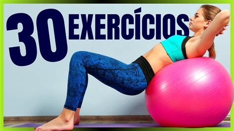 Exercícios com BOLA de PILATES para Iniciantes .